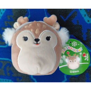 Squishmallows Dawn The Fawn 4" Plush Plushie Stuffed Animal New NWT